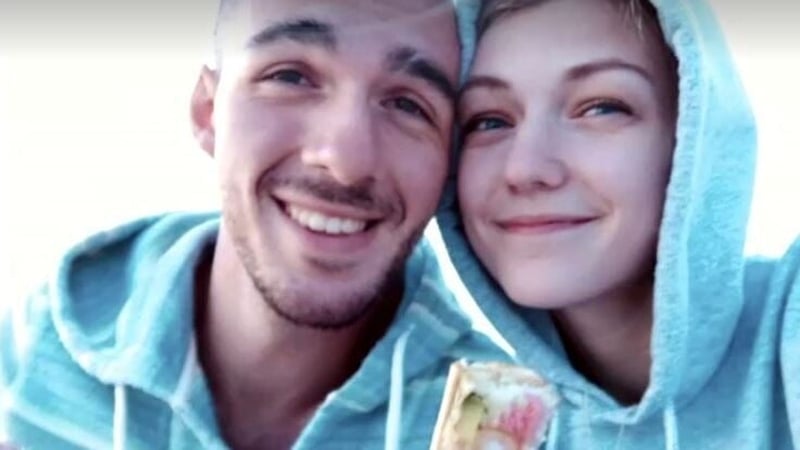 Brian Laundrie and Gabby Petito