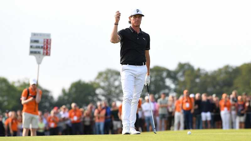 Kristoffer Broberg won by three strokes in Bernardus