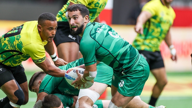 Ireland made it to the semi-finals (Pic: Irish Rugby Twitter)