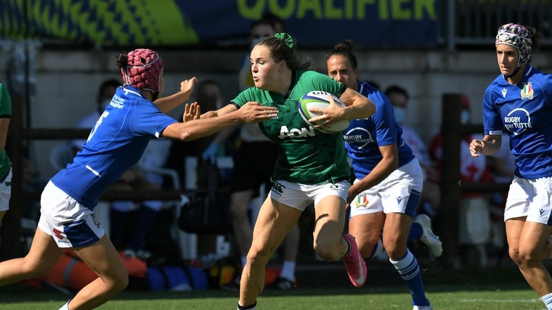 Beibhinn Parsons won her 13th cap against Italy