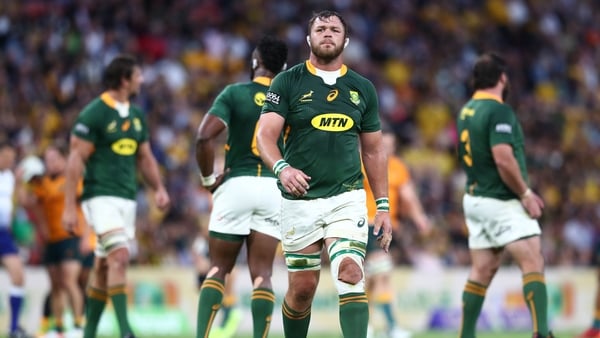Vermeulen missed the summer Test series against Wales due to knee surgery