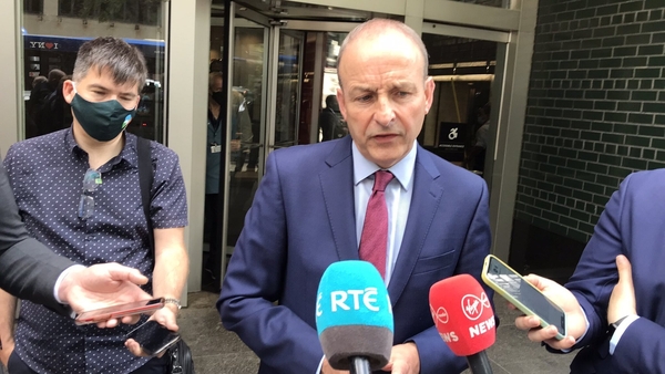 Micheál Martin said there is 'still a journey to travel' on Corporation Tax