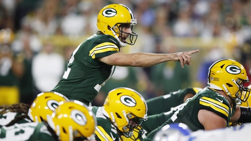 Aaron Rodgers was back to his best