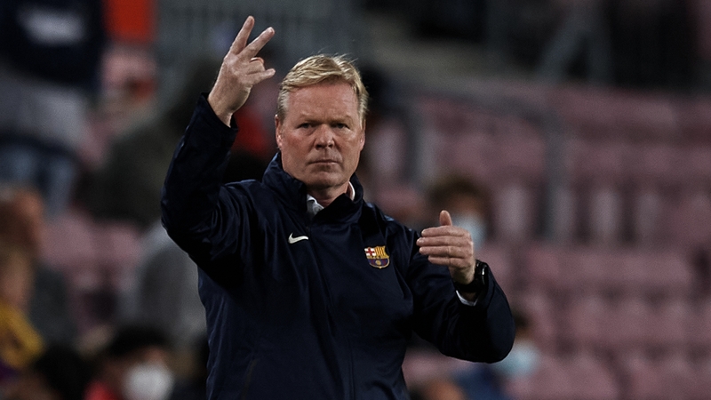 Barcelona have laboured this season under Ronald Koeman