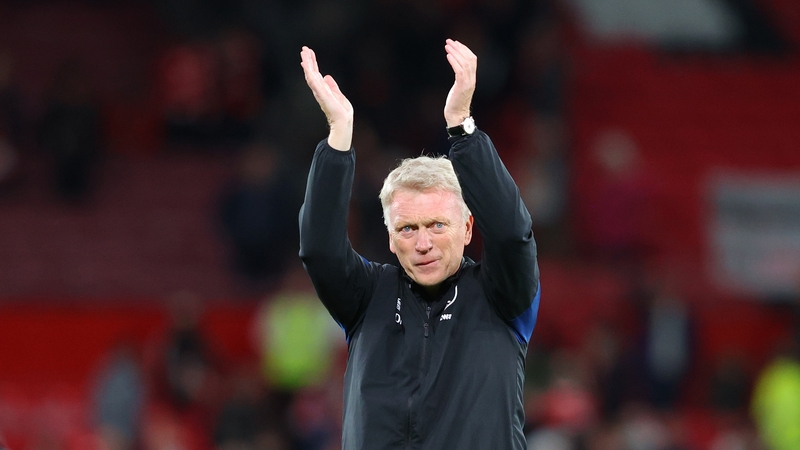 David Moyes applauds Hammers fans at Old Trafford