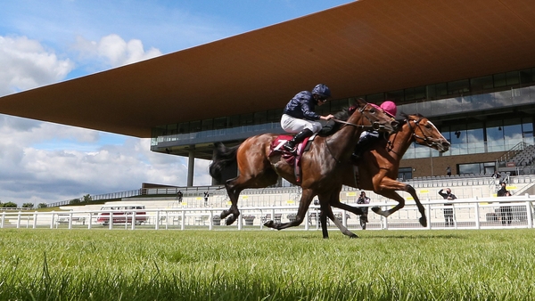 Santa Barbara (near side) was a two-time Group One winner