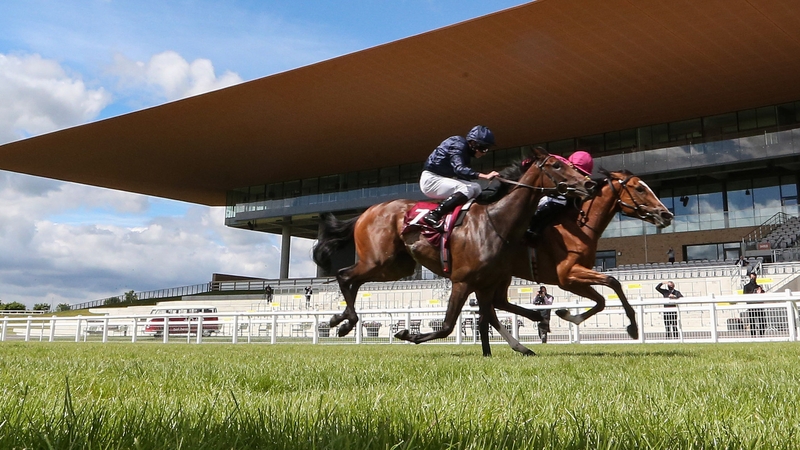 Santa Barbara (near side) was a two-time Group One winner