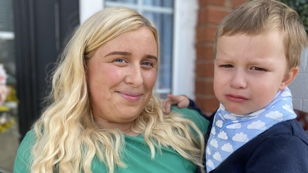 Ciara Perks is aware her son Áron - like other people with disabilities - will face many obstacles in the future but underestimated the obstacles outside their front door