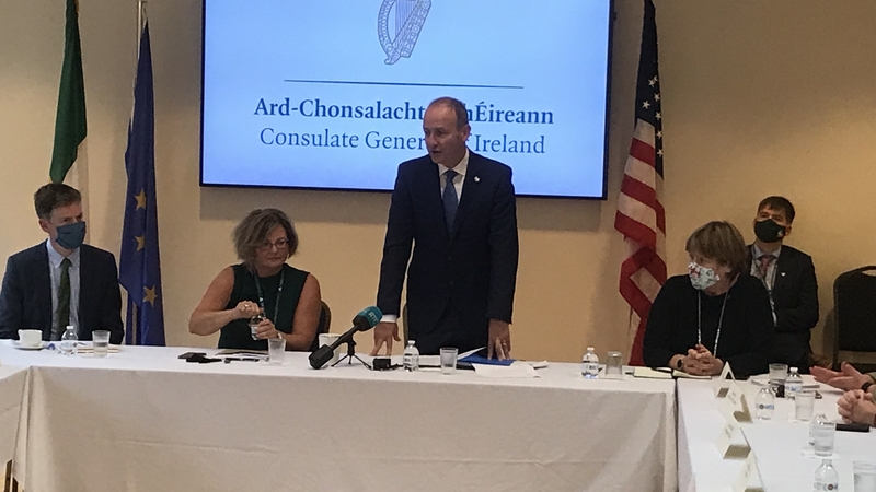 A range of organisations attended the event with Taoiseach Micheál Martin