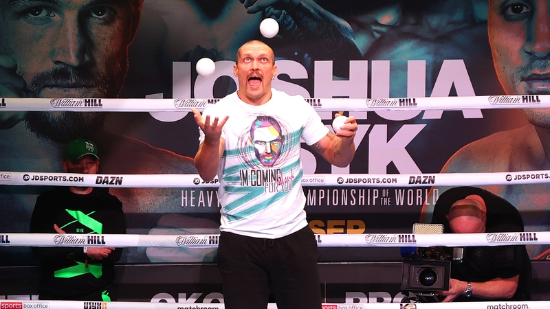 Boxing it the priority for now, but Oleksandr Usyk likes to keep several balls in the air