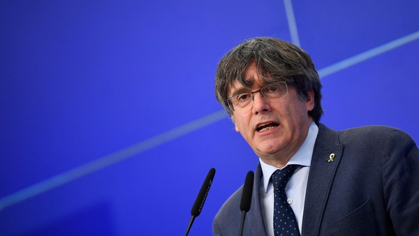 The 58-year-old had been in exile in Belgium since 2017