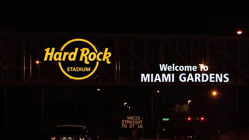 The complex has also hosted tennis' Miami Open