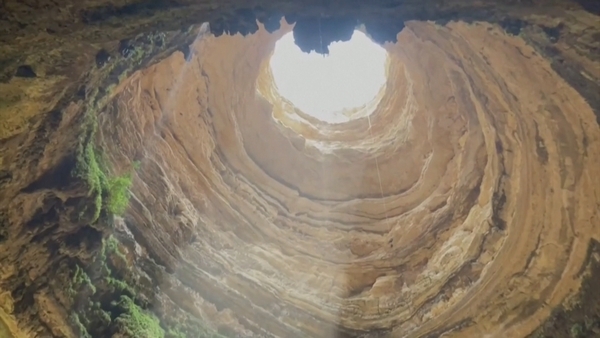 The 'Well of Hell' is believed to be millions of years old
