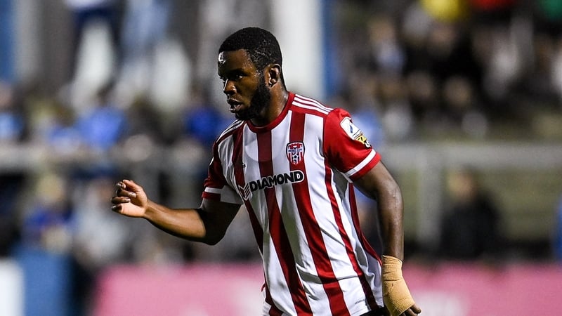 James Akintunde was on target for Derry City