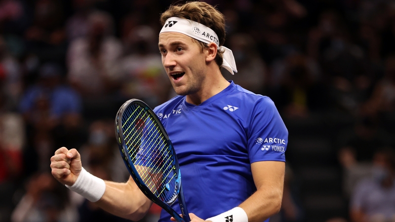 Casper Ruud beat American Reilly Opelka in straight sets