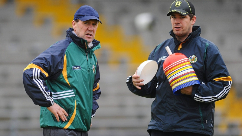 Kerry manager Jack O'Connor and selector Eamon Fitzmaurice in 2010