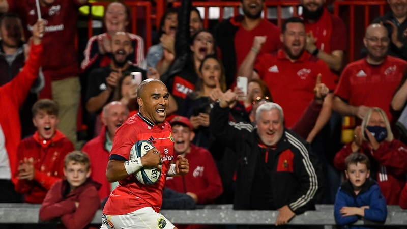 Simon Zebo marked his return to Thomond Park in style