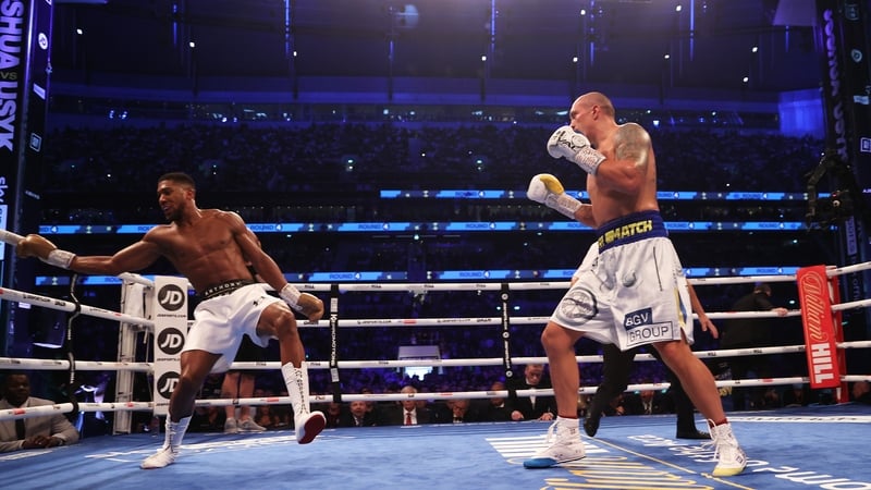 Anthony Joshua was well beaten by Oleksandr Usyk