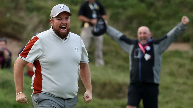 Shane Lowry made his Ryder Cup debut two years ago