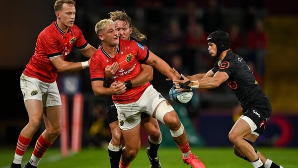 Dan Goggin played a big role in Munster's attack