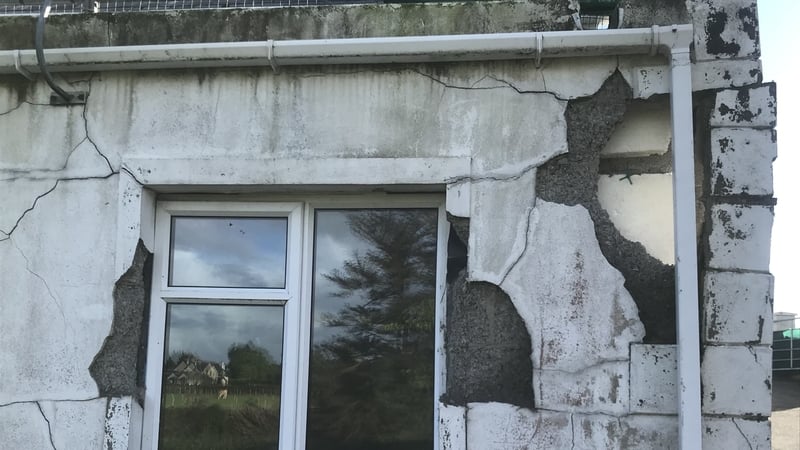 A home in Donegal affected by mica (file pic)