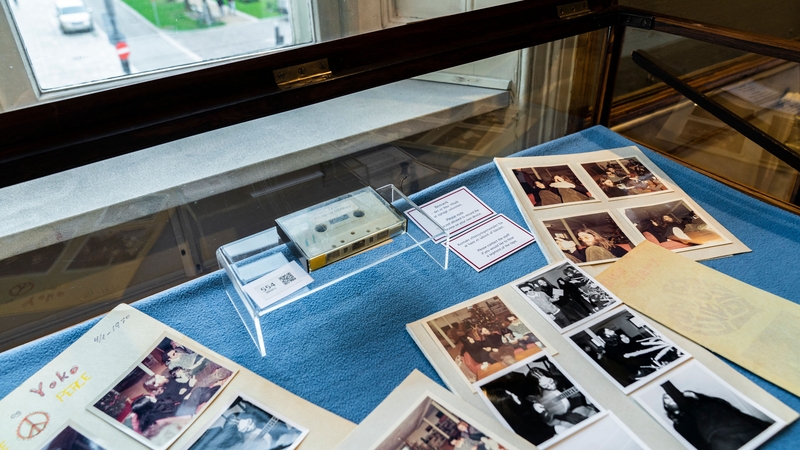 The 33-minute tape was recorded on 5 January 1970