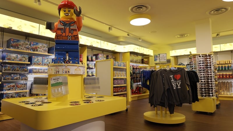 Lego opened a new flagship store in Manhattan, New York City in June