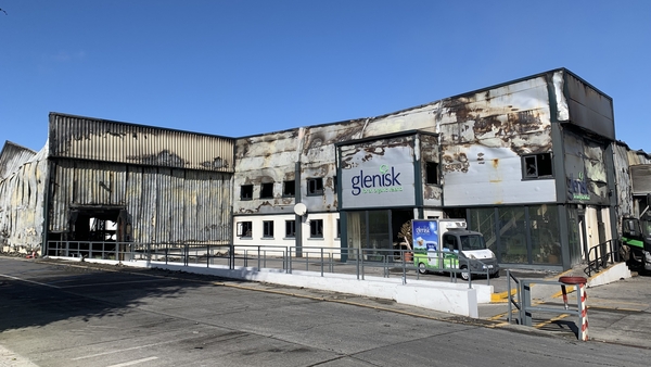 Fire badly damaged the Glenisk factory in 2021