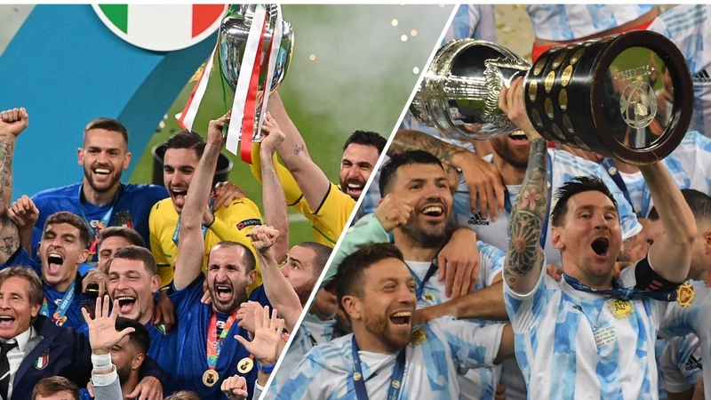 It's the Euros champs versus the Copa America champs