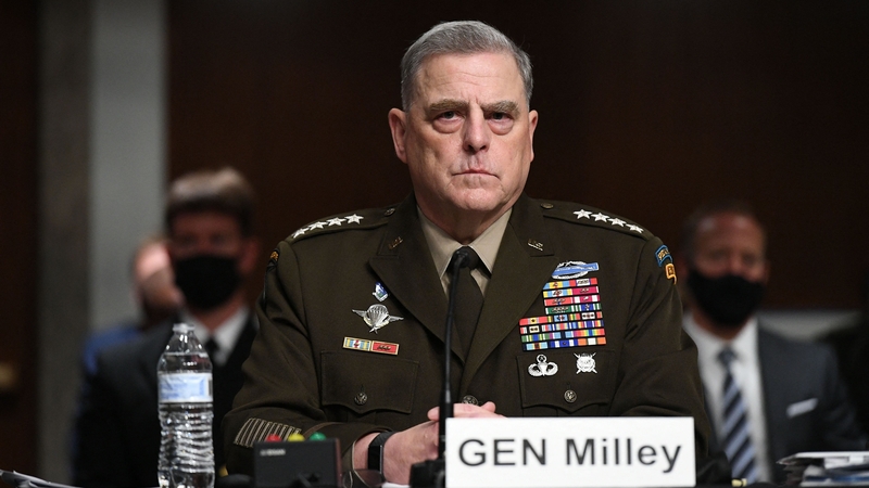 General Mark Milley appeared before the Senate Armed Services Committee today