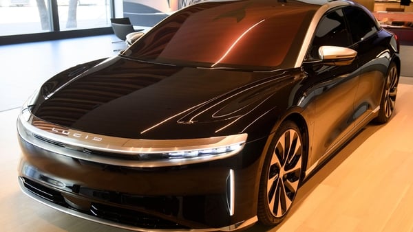The Lucid Air Grand Touring electric luxury car