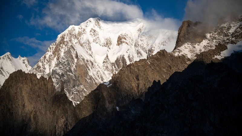 Mont Blanc has been measured at almost a metre lower that its previous official height
