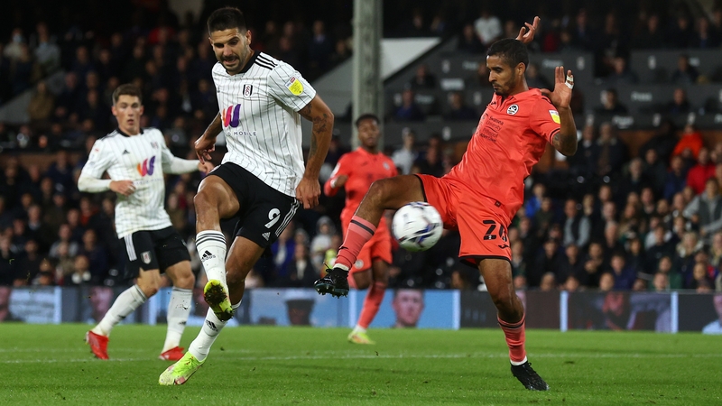 Aleksandar Mitrovic scores