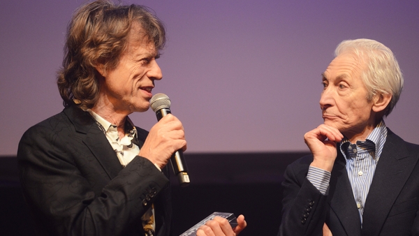 Diamond geezers: Mick and Charlie pictured in 2021