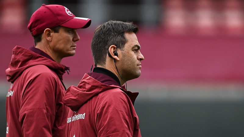 Stephen Larkham (left) and Johann van Graan (right) are out of contract at the end of the season