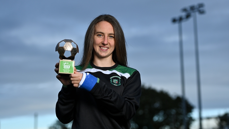 Karen Duggan has won the Player of the Month award for September