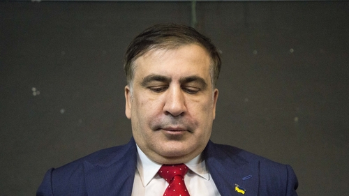 Mikheil Saakashvili (file pic)