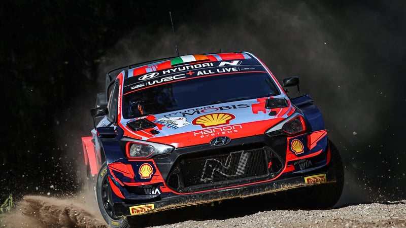 Craig Breen and co-driver Paul Nagle performed particularly well on the night stage