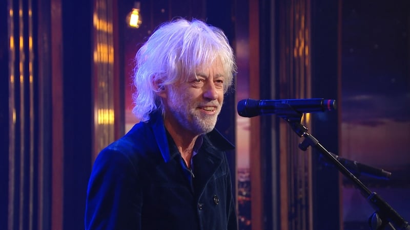 Bob Geldof: "I'm looking forward to decrepitude, impotence, senility . . . "