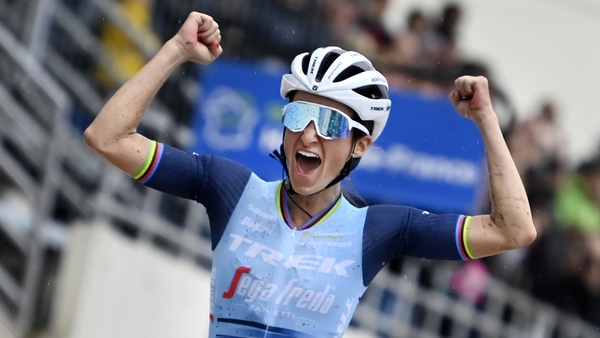 Lizzie Deignan won the first ever running of a women's Paris-Roubaix