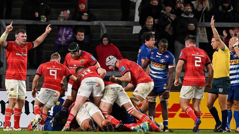 Munster scored five tries