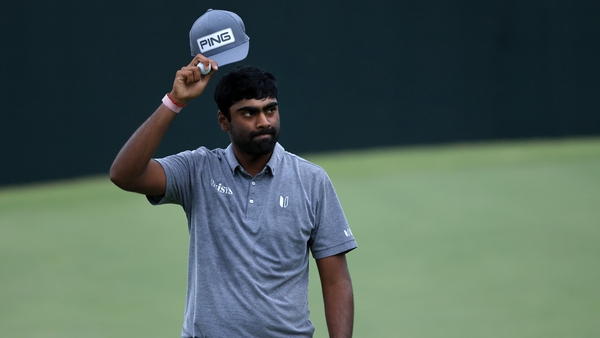 Theegala picked things up on the back nine