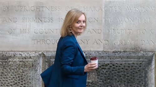Liz Truss was thrust into post-Brexit talks with Brussels after the resignation of Brexit minister David Frost at the weekend