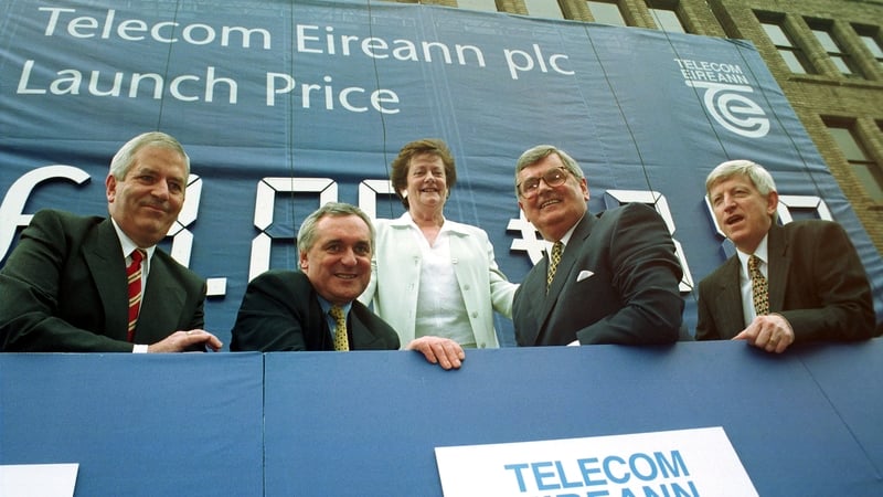 The Eircom Shares Saga: Charlie McCreevy, Bertie Ahern, Mary O'Rourke, Ray MacSharry and Alfie Kane