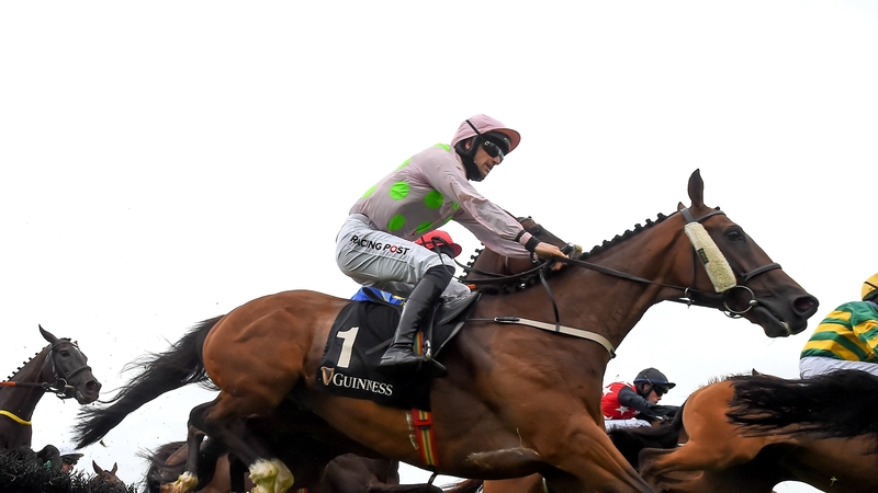 Saldier dominated the Horse & Jockey Hotel Hurdle