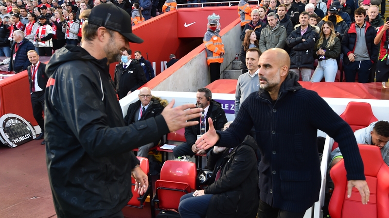 Manager Pep Guardiola said he was not aware of the incident at the time