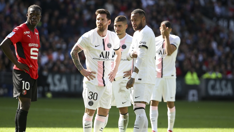 PSG lose to Rennes