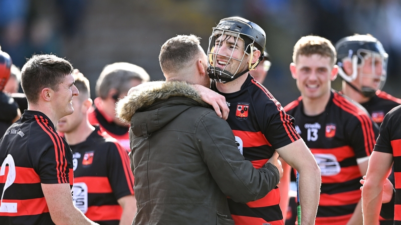 Ballygunner captain Barry Coughlan celebrates after his side's victory