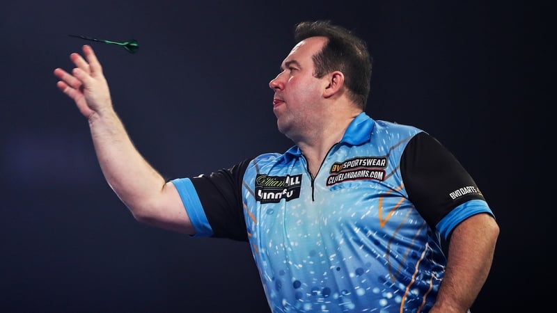 Brendan Dolan lost to Lithuania's Darius Labanauskas