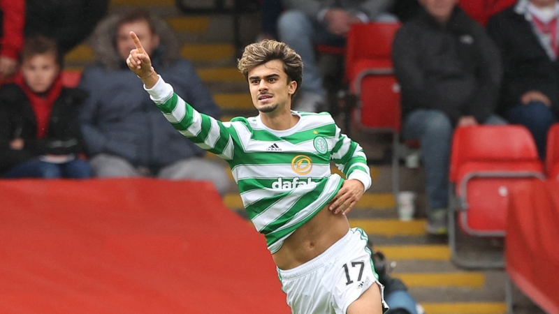 Jota scored a late winner for Celtic against Aberdeen